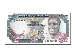 Billet, Zambie, 10 Kwacha, 1989, NEUF - Sambia