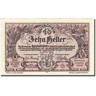 Billet, Autriche, Haunoldstein, 10 Heller, Château, 1920, SPL Mehl:FS 356 - Austria