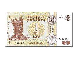 Billet, Moldova, 1 Leu, 2010, NEUF - Moldawien (Moldau)