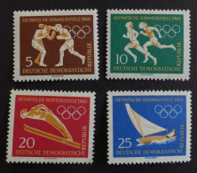 DDR  746 -49          Olympic Summer Games Rome, Sport   **  MNH #6466 - Ete 1960: Rome