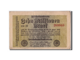 Billet, Allemagne, 10 Millionen Mark, 1923, 1923-08-22, TB - 10 Mio. Mark