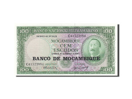 Billet, Mozambique, 100 Escudos, 1961, 1961-03-27, NEUF - Mozambico