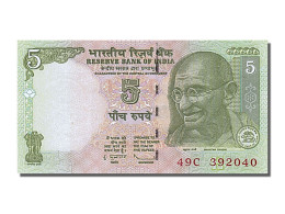 Billet, India, 5 Rupees, 2009, NEUF - Indien