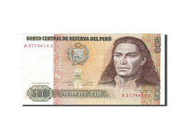 Billet, Pérou, 500 Intis, 1987, 1987-06-26, KM:134b, SUP - Perù