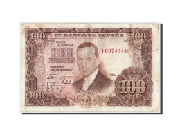 Billet, Espagne, 100 Pesetas, 1953, 1953-04-07, TTB - 100 Peseten