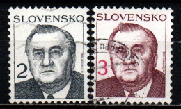 SLOVACCHIA - 1993 - RITRATTO DEL PRESIDENTE MICHAL KOVAC - USATI - Used Stamps