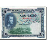 Billet, Espagne, 100 Pesetas, 1925, 1925-07-01, KM:69c, SUP - 100 Pesetas