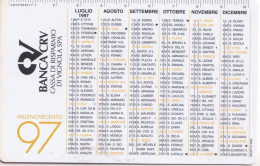 Calendarietto - Banca Crv - Cassa Di Risparmio Di Vignola - Anno 1997 - Petit Format : 1991-00