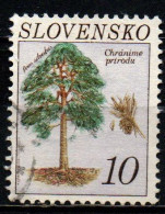 SLOVACCHIA - 1993 - PINO SILVESTRE - USATO - Used Stamps