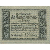 Billet, Autriche, Marienkirchen, 50 Heller, Eglise, 1920, SPL, Mehl:FS 909a - Oesterreich