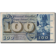 Billet, Suisse, 100 Franken, 1956, 1956-10-25, KM:49a, TB - Zwitserland