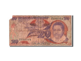 Billet, Tanzania, 20 Shilingi, B - Tanzanie