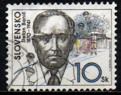 SLOVACCHIA - 1994 - Stefan Banic (1870-1941), Inventor Of Aviation Parachute - USATO - Usados