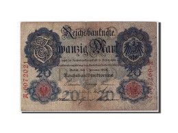 Billet, Allemagne, 20 Mark, 1908, 1908-02-07, TB - 20 Mark
