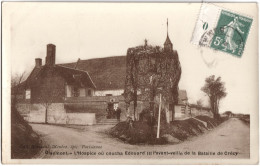 CPA DE OISEMONT  (SOMME)  L'HOSPICE OÙ COUCHA EDOUARD III L'AVANT-VEILLE DE LA BATAILLE DE CRÉCY - Oisemont