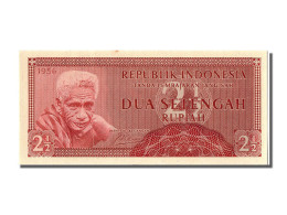 Billet, Indonésie, 2 1/2 Rupiah, 1956, NEUF - Indonesien