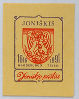 LITHUANIA LIETUVA Joniskis Stamp - Litauen