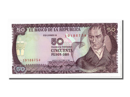 Billet, Colombie, 50 Pesos Oro, 1984, 1984-10-12, NEUF - Colombia