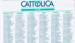 Calendarietto - Cattolica - Società Di Assicurazione - Anno 1997 - Petit Format : 1991-00