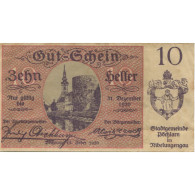 Billet, Autriche, Pochlarn, 10 Heller, Château 1920-12-31, SUP Mehl:FS 755II - Oesterreich