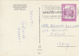 CARTOLINA 1983 AUSTRIA TIMBRO TARGHETTA (XT3085 - Brieven En Documenten