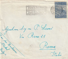 LETTERA CIRCA 1960 BELGIO TIMBRO TARGETTA  (XT3059 - Postkarten 1934-1951