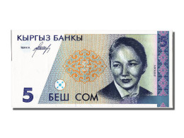 Billet, KYRGYZSTAN, 5 Som, NEUF - Kirgisistan