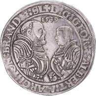 Monnaie, Etats Allemands, BRANDENBURG-FRANCONIA, Georg And Albrecht II, Thaler - Taler En Doppeltaler