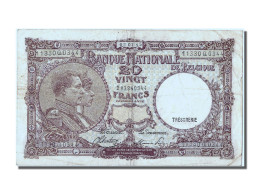 Billet, Belgique, 20 Francs, 1945, 1945-03-02, TTB - 20 Francs