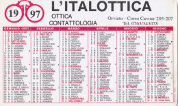 Calendarietto - L'italottiva - Orivieto - Anno 1997 - Petit Format : 1991-00