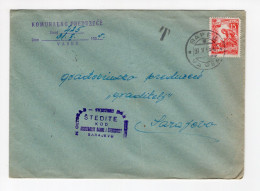 1955. YUGOSLAVIA,BOSNIA,VARES,COVER TO SARAJEVO,T,POSTAGE DUE,FLAM - Portomarken