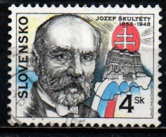 SLOVACCHIA - 1998 - Jozef Skultety (1853-1948), Linquist, Editor - USATO - Used Stamps