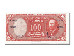 Billet, Chile, 10 Centesimos On 100 Pesos, NEUF - Cile