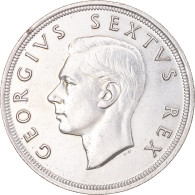 Monnaie, Afrique Du Sud, George VI, 5 Shillings, 1952, Pretoria, SUP, Argent - Zuid-Afrika