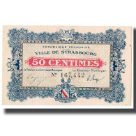France, Strasbourg, 50 Centimes, 1918, SUP, Pirot:133-1 - Chambre De Commerce