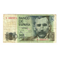 Billet, Espagne, 1000 Pesetas, 1979, 1979-10-23, KM:158, TB - [ 4] 1975-…: Juan Carlos I.