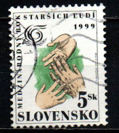 SLOVACCHIA - 1999 - Intl. Year Of Older Persons - USATO - Usati