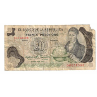 Billet, Colombie, 20 Pesos Oro, 1983, 1983-01-01, KM:409d, AB - Colombia