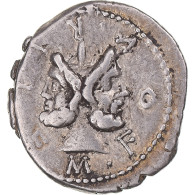 Furia, Denier, 119 BC, Rome, Argent, TB+, Sear:156, Crawford:281/1 - Republic (280 BC To 27 BC)