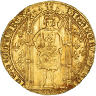 Monnaie, France, Charles V, Franc à Pied, TTB+, Or, Duplessy:360 - 1364-1380 Carlo V Il Saggio 