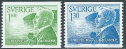 1976 SVEZIA VERNER VON HEIDENSTAM MNH ** - RB4-5 - Unused Stamps