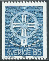 1976 SVEZIA CHIESA DEI MARINAI MNH ** - RB4-5 - Unused Stamps