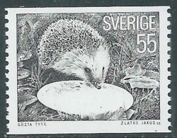 1975 SVEZIA PROTEZIONE DELLA NATURA PORCOSPINO MNH ** - RB4-4 - Unused Stamps