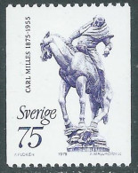 1975 SVEZIA CARL MILLES MNH ** - RB4-4 - Unused Stamps