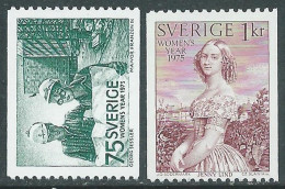 1975 SVEZIA ANNO INTERNAZIONALE DELLA DONNA MNH ** - RB4-3 - Neufs