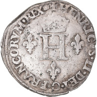 Monnaie, France, Henri II, Double Sol Parisis, 1550, Paris, TB+, Billon - 1547-1559 Enrique II