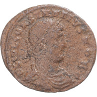 Monnaie, Constance II, Follis, 324-337, TB, Cuivre - L'Empire Chrétien (307 à 363)