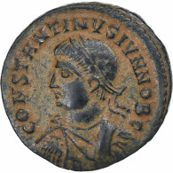 Constantin II, Follis, 325-326, Nicomédie, Bronze, TTB+, RIC:123 - L'Empire Chrétien (307 à 363)