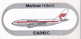 Autocollant Avion - Martinair Holland A310C - Stickers