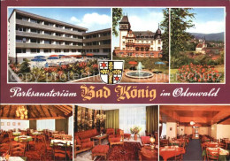72482621 Bad Koenig Odenwald Parksanatorium Kurhaus Gastraum Zimmer Speisesaal B - Bad Koenig
